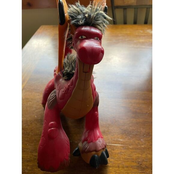 Fisher Price imaginex Large Fuzzy Dragon - Picture 3 of 5